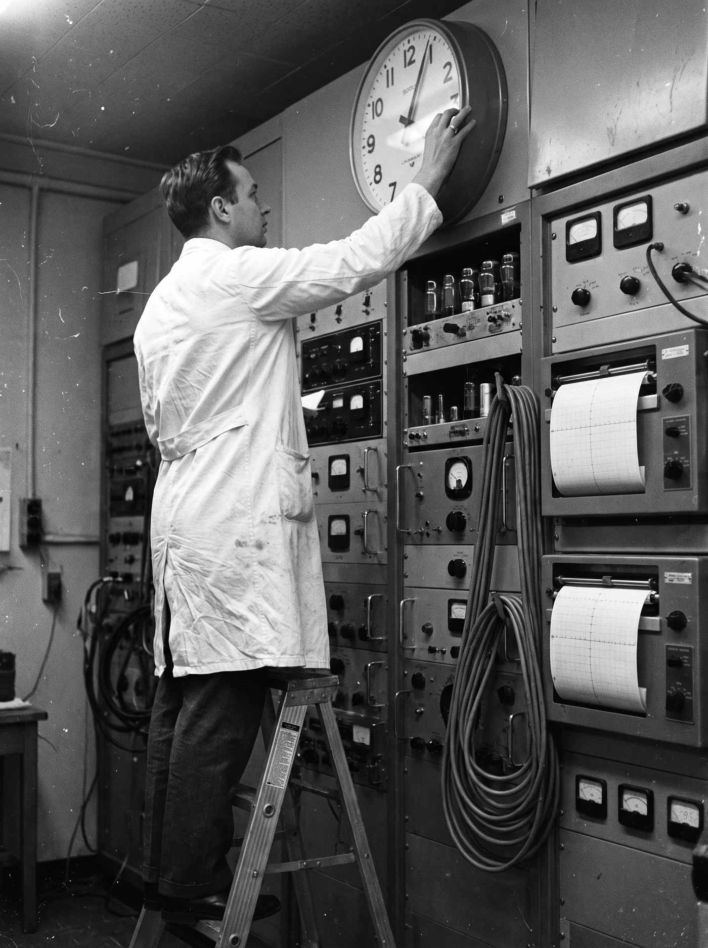 The boundary is manufactured, and it works anyway. A clock reset on schedule is a supply of clean slates.