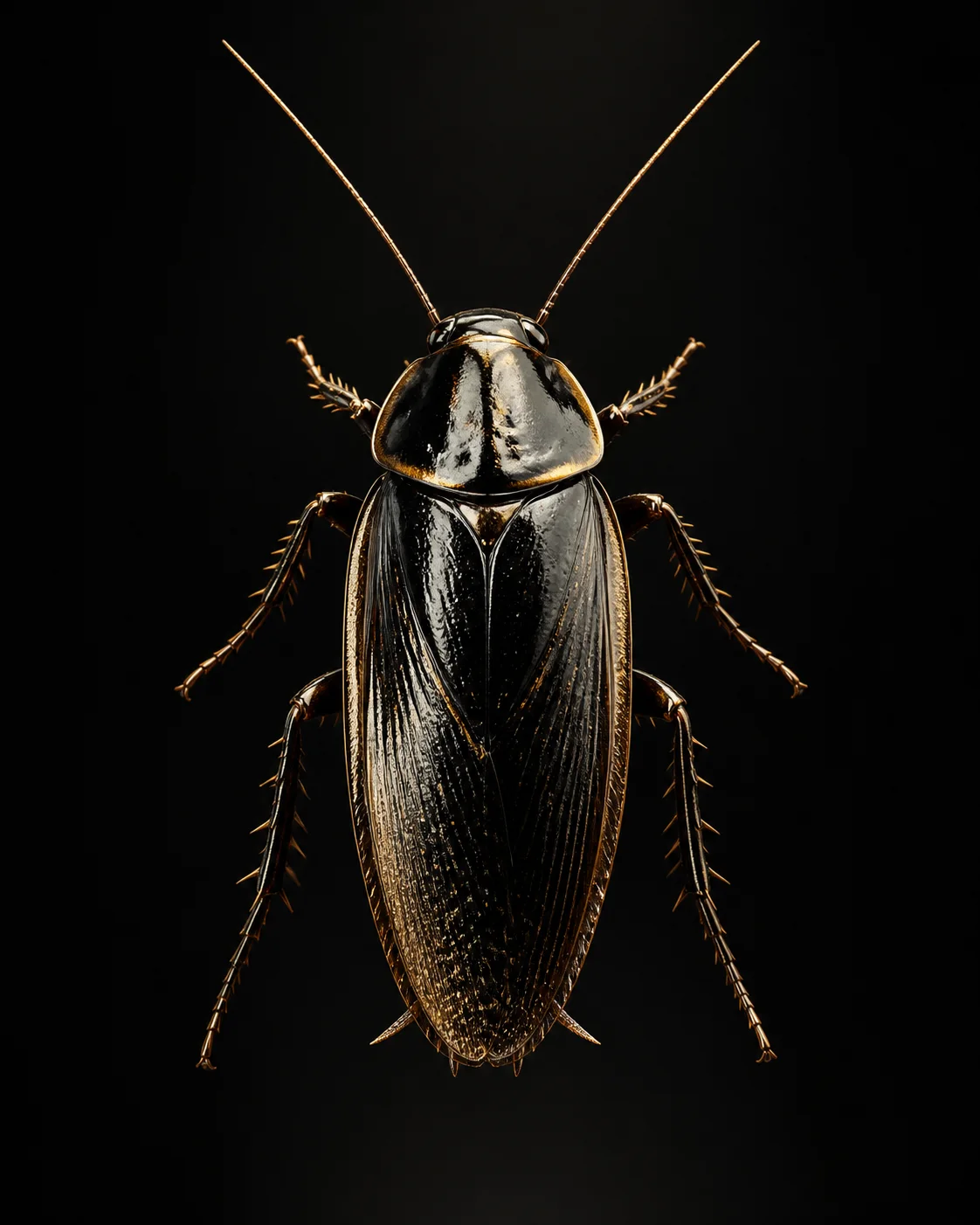 The insect the whole argument rests on. No ego to protect, and the effect works on it anyway.