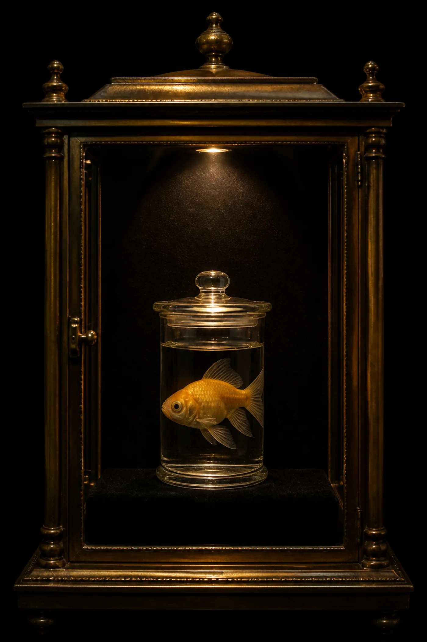 The outlier, preserved. A category of thing, not a comparison.